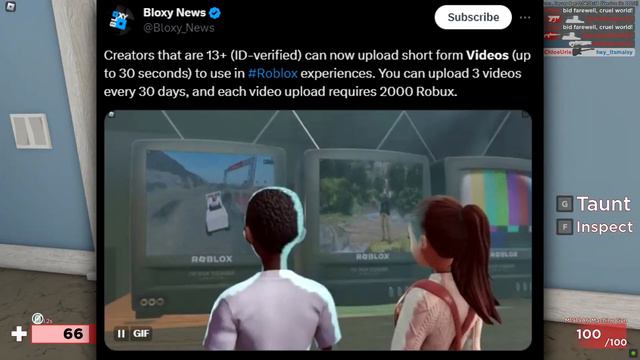 You Can Upload VIDEOS On Roblox... смотреть онлайн