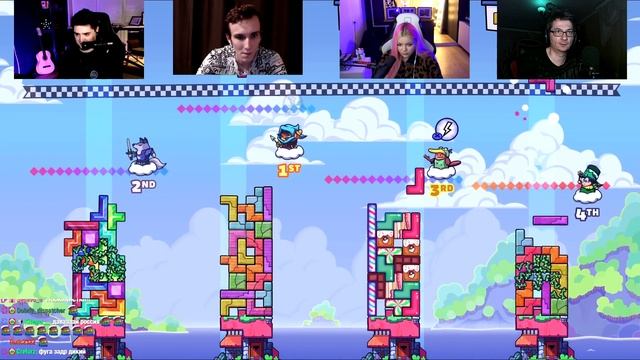 Я ПОБЕДИЛА НАНО-РОБОТА ФУГУ!!! // TRICKY TOWERS С ВЕБКАМИ смотреть онлайн