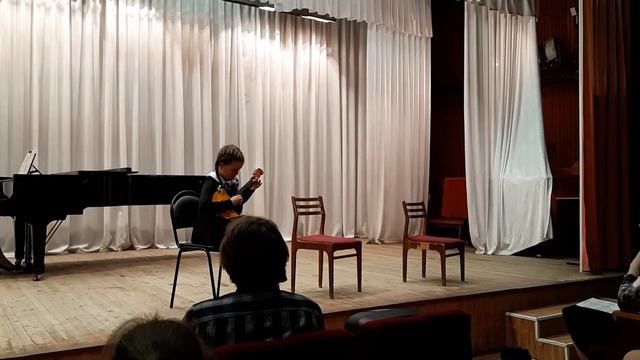 Галимова Мария, 10 лет. Шостакович "Маленький марш" смотреть онлайн