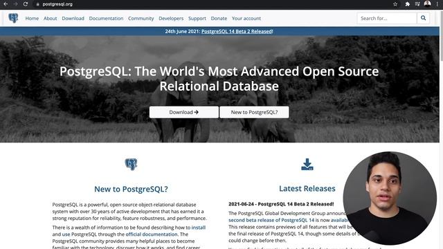 Setting up a PostgreSQL database смотреть онлайн