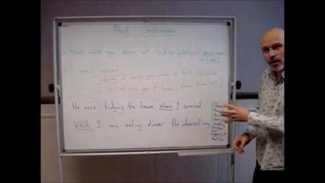 Chesham Intermediate Past Simple & Continuous смотреть онлайн