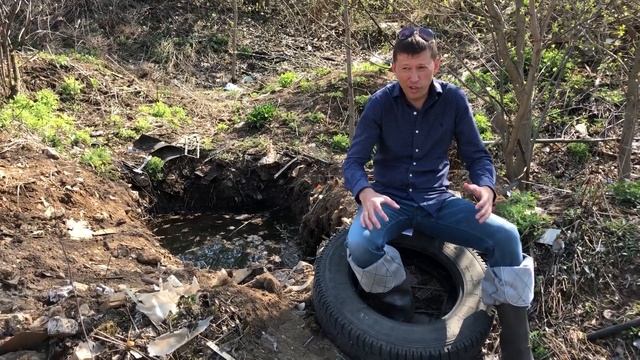 Пруд на свалке без пленки. Эксперимент. Часть 2. В воде много железа и марганца! Что будем делать? смотреть онлайн