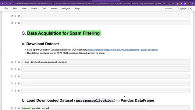 Lec-7.5 Spam Detection using Naive Bayes Classifier (Arif Butt @ Data Science) смотреть онлайн