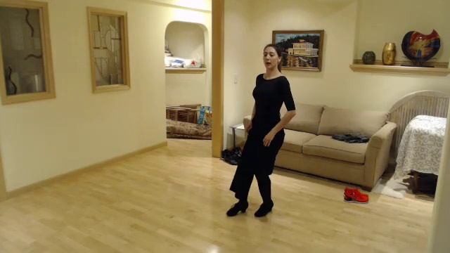 WALTZ LESSON (basic exercises). Урок Вальса - основные упражнения смотреть онлайн