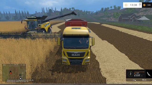 Стрим по Farming Simulator 15 Еленовка с друзьями сажаем урожай смотреть онлайн
