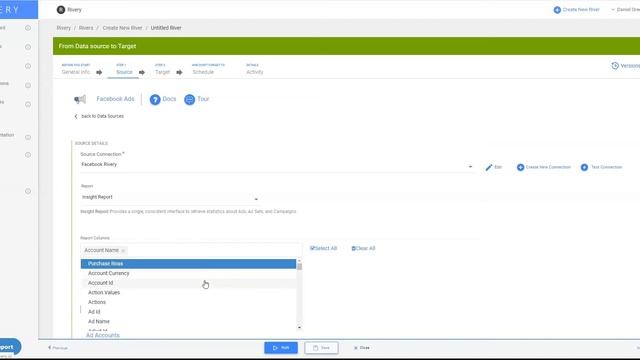 Rivery Data Source to Target Overview смотреть онлайн