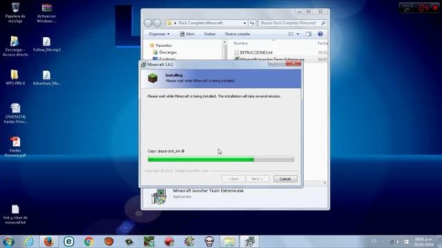 COMO INSTALAR MINECRAFT COMPLETO FACIL Y RAPIDO |WINDOWS XP, VISTA, 7, 8, 8.1 Y 10 смотреть онлайн