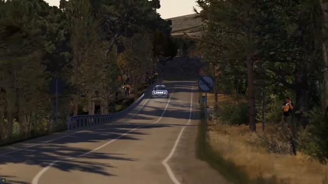 Assetto Corsa 2022 Rally - Peugeot 206 S1600 - Shakedown Rally La Nucia - TV cam смотреть онлайн