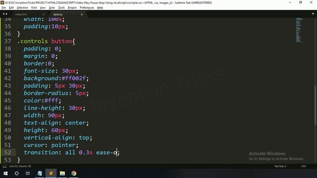 How To Create a Video Player Using HTML CSS and JavaScript | Create JavaScript Video Player смотреть онлайн