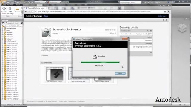 Autodesk Inventor 2013 - What's New - Customize with Apps смотреть онлайн