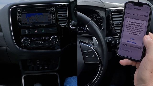 Pair a Mobile to the Bluetooth Audio System in a 2018 Mitsubishi Outlander using Voice Actuation смотреть онлайн