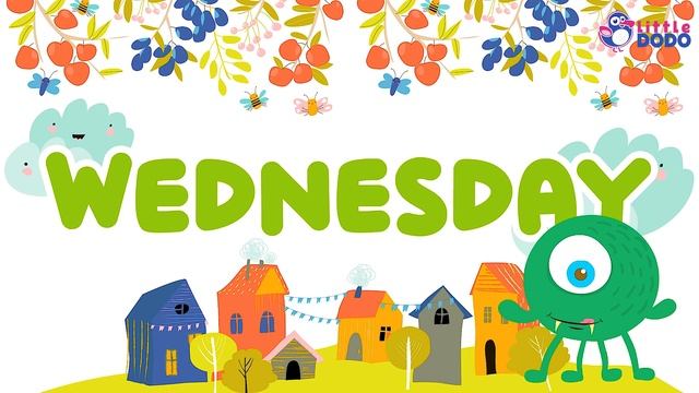 Sunday Monday, 7 Days in a Week, Days of the Week Song for Kids, Days of the Week Name смотреть онлайн