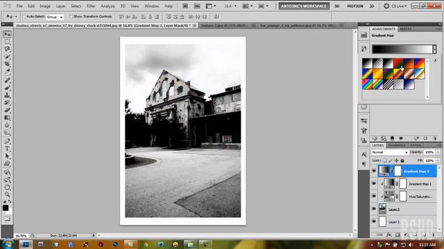 Old Photo Effect - Photoshop смотреть онлайн
