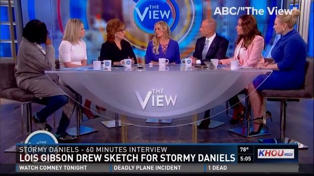 Houston artist draws sketch in Stormy Daniels case смотреть онлайн
