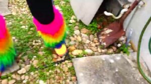 Bad Baby Джокер в Краске PAINTS on Joker Body! Superheroes in Real Life