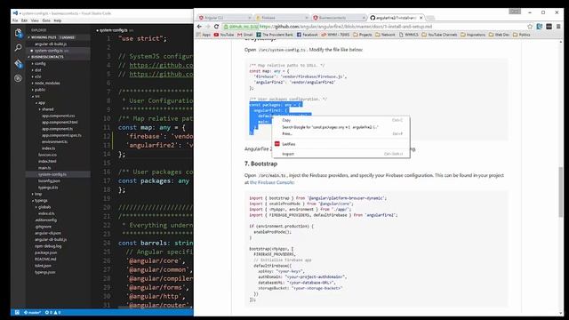 035 AngularFire2 Firebase Setup смотреть онлайн