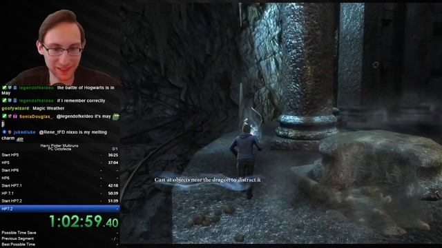 How quickly can Harry TOUCH GRASS in all PC Harry Potter Games? - Touch Grass% Speedrun! смотреть онлайн