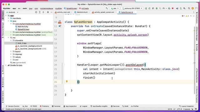 38 - Kotlin Android studio | Splash Screen смотреть онлайн