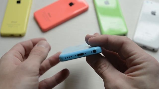 Обзор IPhone 5c всех цветов