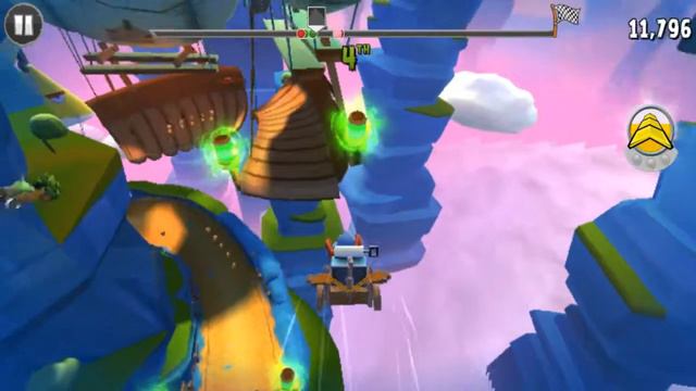 Angry Birds GO! Gameplay Walkthrough - Air Track 1 - Race 4 for Android/IOS смотреть онлайн