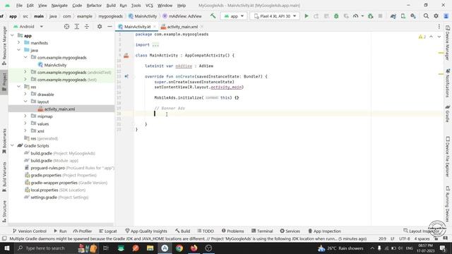 How to Implement Admob Ads in Android Studio | Banner and interstitial ads | Google Admob Ads 2023 смотреть онлайн