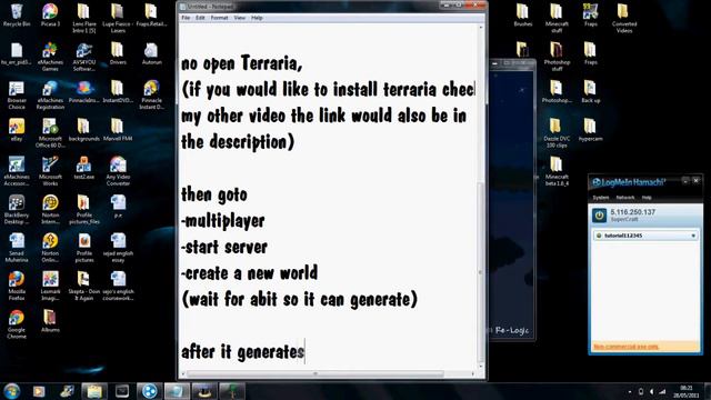 How to create a Terraria server (cracked or paid) смотреть онлайн