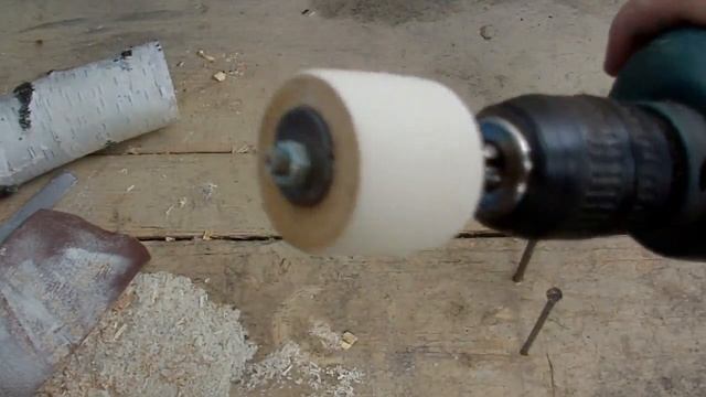 Как сделать шлифовальную насадку на дрель смотреть онлайн