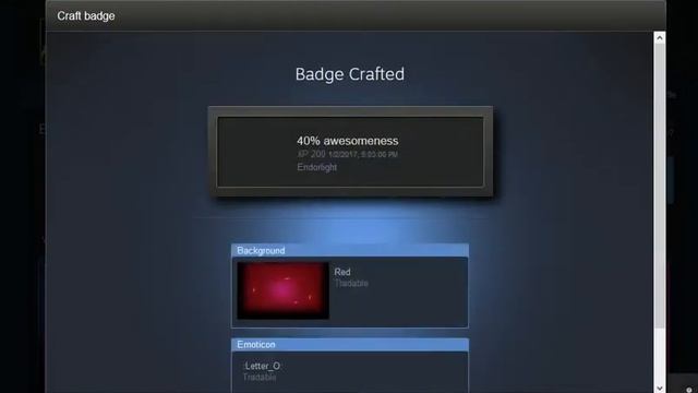 Endorlight Badge Creation-Steam смотреть онлайн