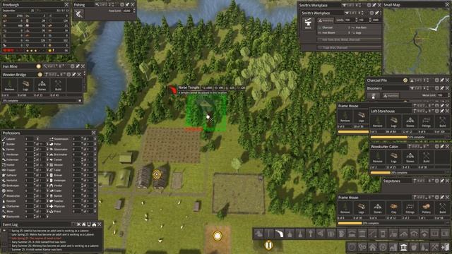 Lets Play Banished North 7 The Vikings E16 Lets Solve The Wood Problem смотреть онлайн