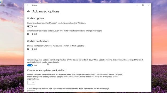 How to Enable or Disable Pause Updates Feature of Windows Update in Windows 10 смотреть онлайн