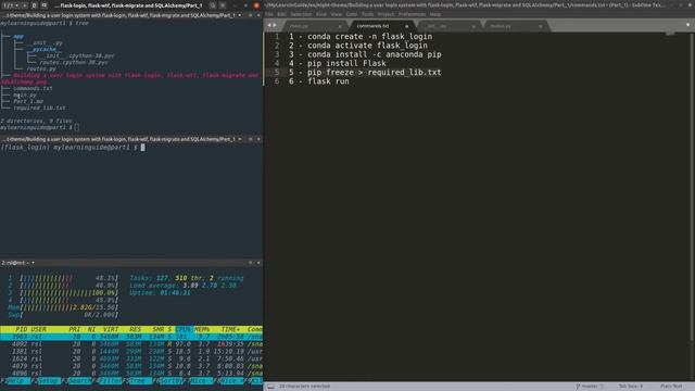 PYTHON SISTEMA DE LOGIN COM FLASK-LOGIN, FLASK-WTF, FLASK-MIGRATE E SQLALCHEMY – PARTE1 смотреть онлайн