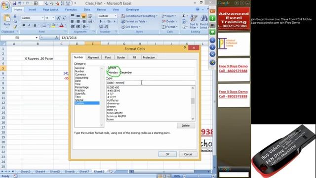 Online Live Class for MS Excel Basic to Advance in Hindi смотреть онлайн