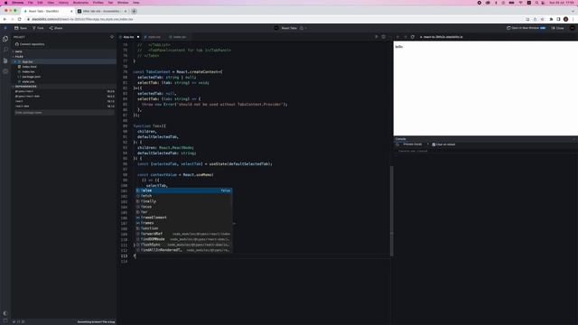[Code Demo] Build an accessible Tab component in React | JSer - learning Accessibility смотреть онлайн