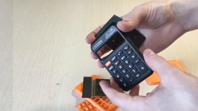 Починил калькулятор CITIZEN LC-110N и наклеил защитное стекло на объектив камеры iPhone смотреть онлайн