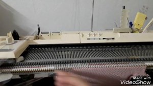 Пройма частичным вязанием