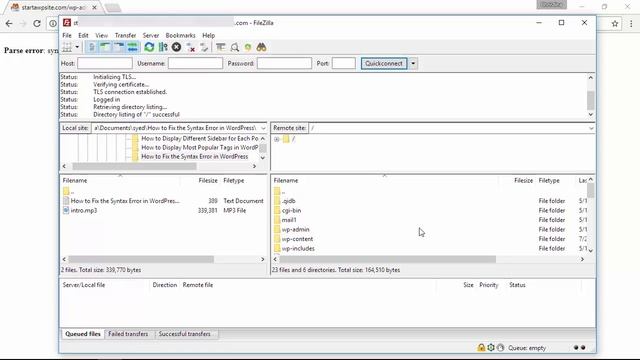 How to Fix the Syntax Error in WordPress смотреть онлайн