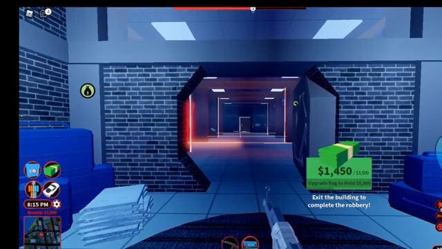 Убегаем от полиции, музей, база бандитов, секретная тюрьма. Роблокс. Roblox. Jailbreak. ROBBERY. смотреть онлайн