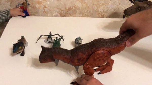 МИР ЮРСКОГО ПЕРИОДА. Фигурки Jurassic World от фирмы Mattel. DINOSSAURO