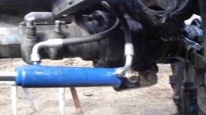 МТЗ -82 переделка рулевого на дозатор 2