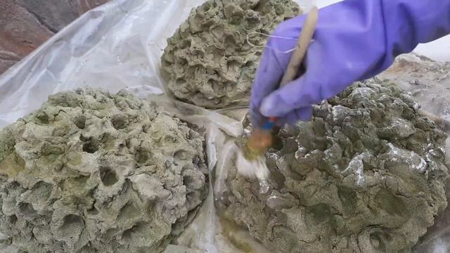 Искусственный камень из цемента для сада смотреть онлайн