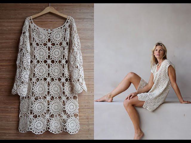 Летние платья крючком и спицами - The Best Crochet Summer Dresses Revealed смотреть онлайн