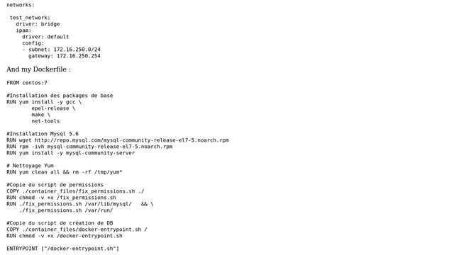 DevOps & SysAdmins: Mysql needs to be run as root (docker) смотреть онлайн
