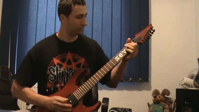 SlipknoT - Left Behind Guitar cover смотреть онлайн