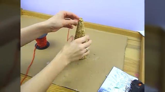 DIY Groat Christmas tree (ENG Subtitles) - Speed up #164 смотреть онлайн