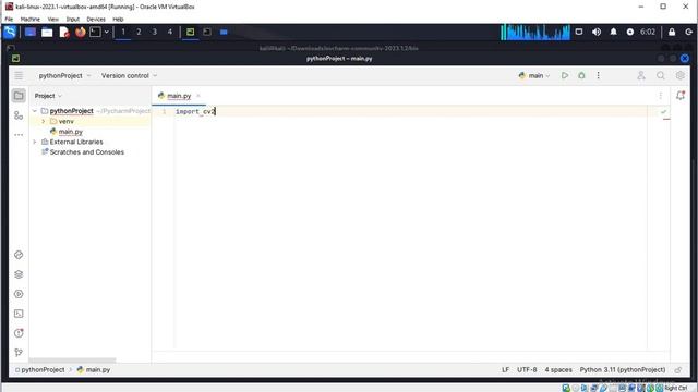 Kali linux ip web camera with python and pycharm смотреть онлайн