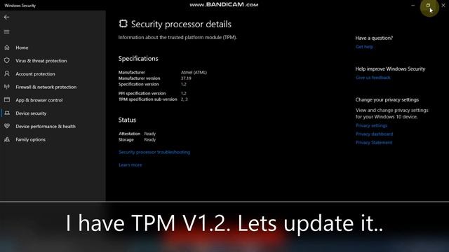 How To Update TPM 1.2 To 2.0 For Free