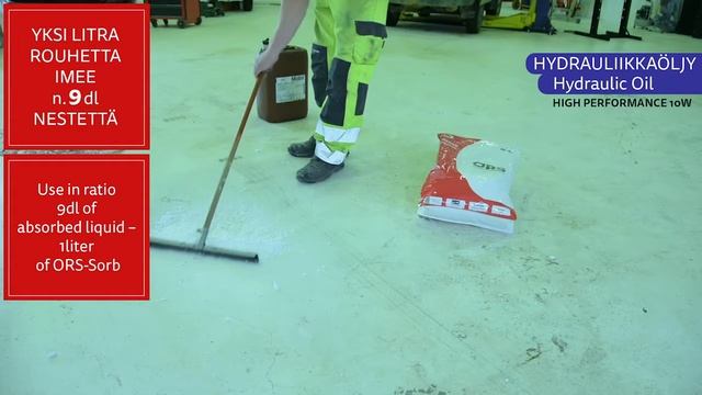 10W Hydraulic Oil Spill - ORS-Sorb Special смотреть онлайн