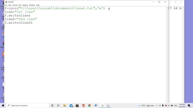 writing a text file using python смотреть онлайн