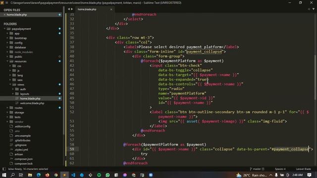 Laravel Payment Integration : #9 Adding Collapse Component смотреть онлайн