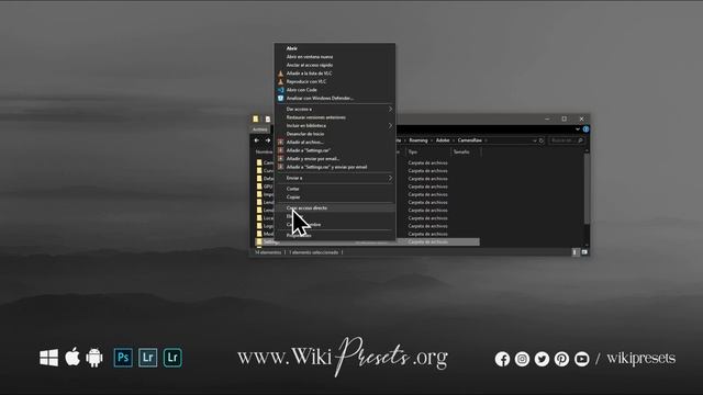 Como instalar Presets o Ajustes Preestablecidos XMP en Camera Raw Photoshop en 2 minutos смотреть онлайн